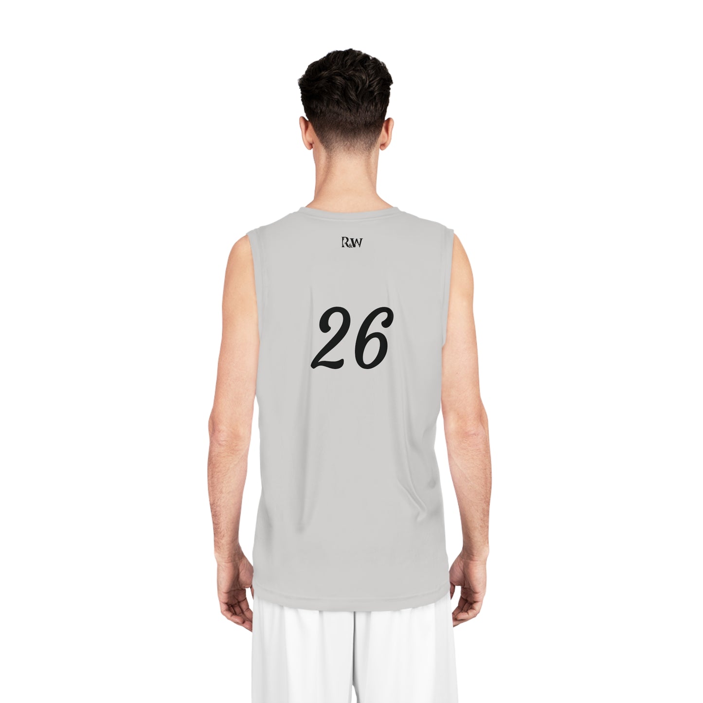 R&W Athletics "Tip Off" Basketball Jersey – Wolf Grey