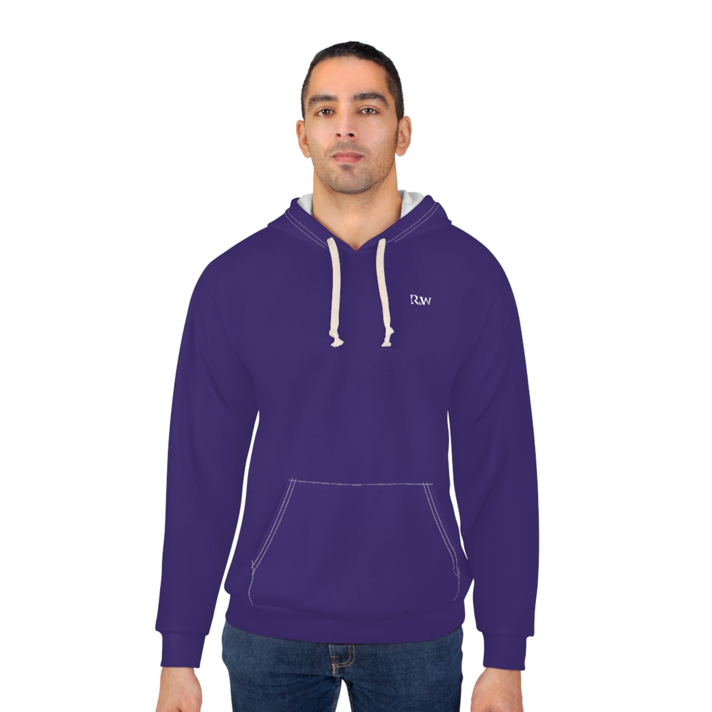 R&W Athletics Minimalist Logo Hoodie (Raven)