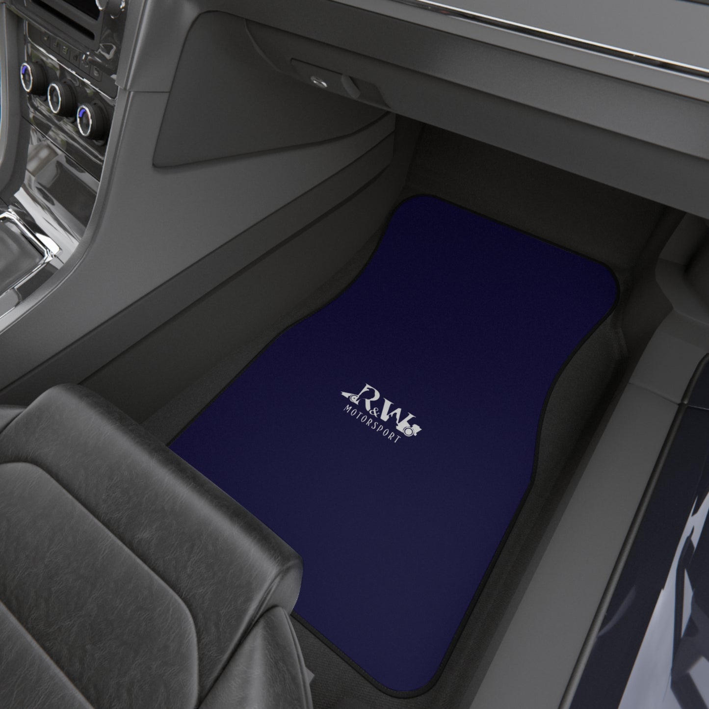 R&W Motorsport Front Car Mats – Noble Navy (Front Pair Only)