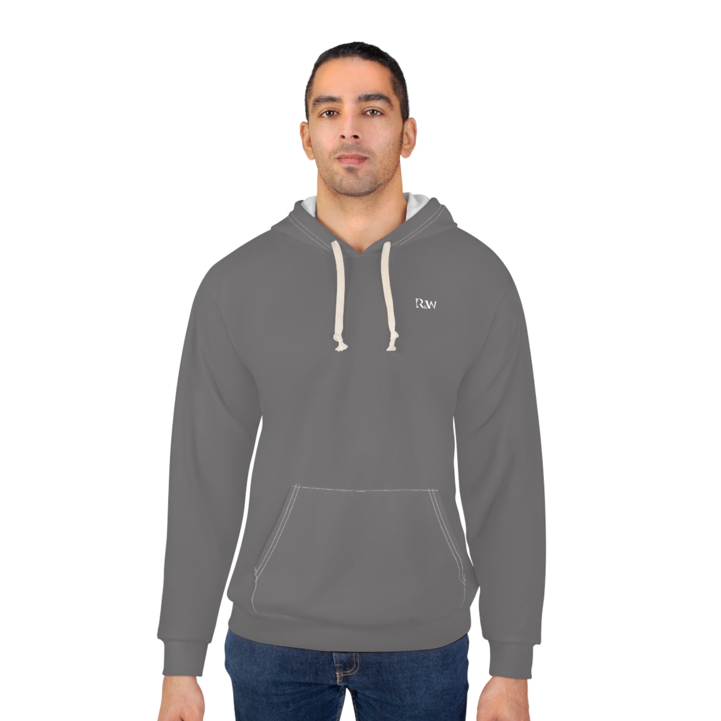R&W Athletics Minimalist Logo Hoodie (Asphalt Grey)