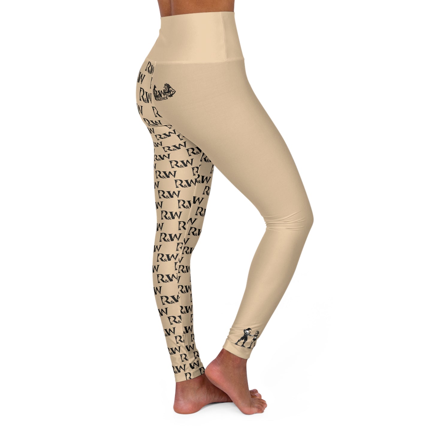 R&W Women's High-Waisted Yoga Leggings — Dakar Dunes