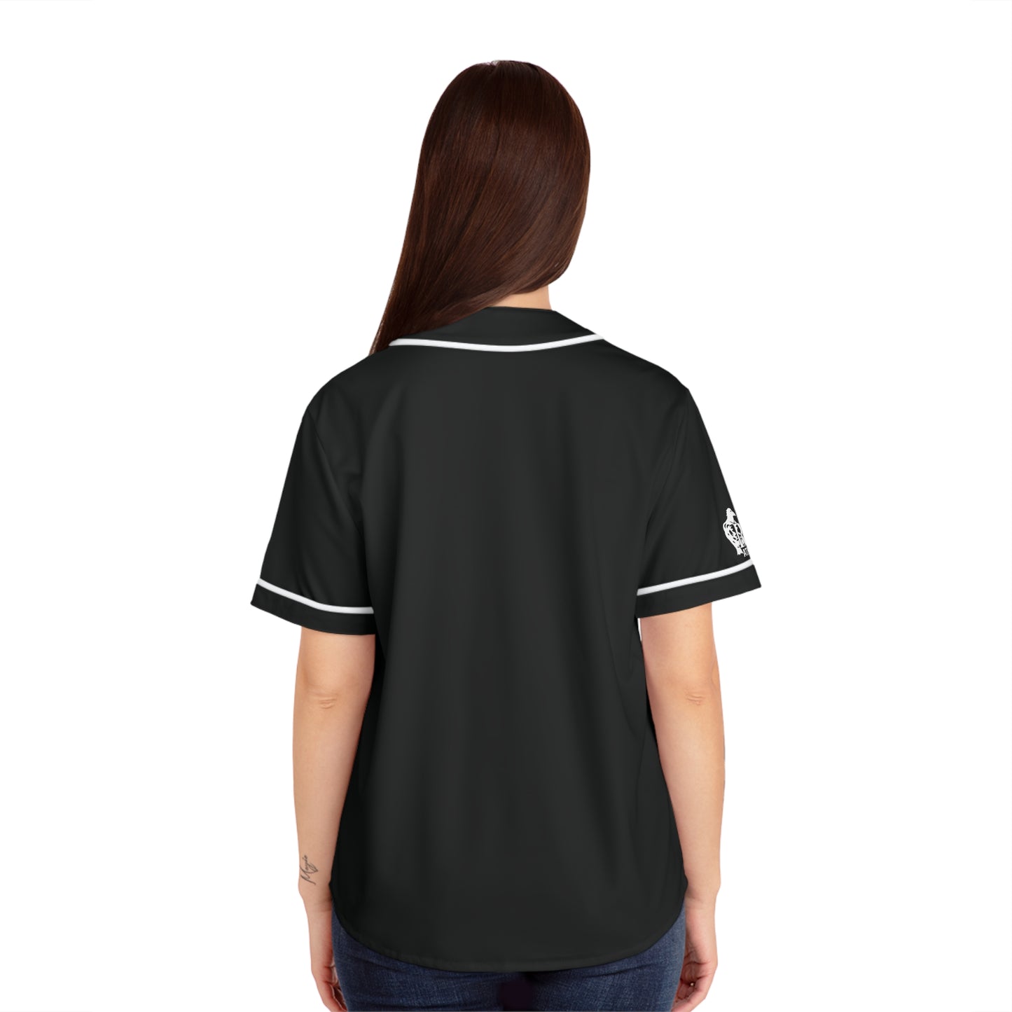 R&W Women's "Opening Day" Baseball Jersey — Tarmac Black