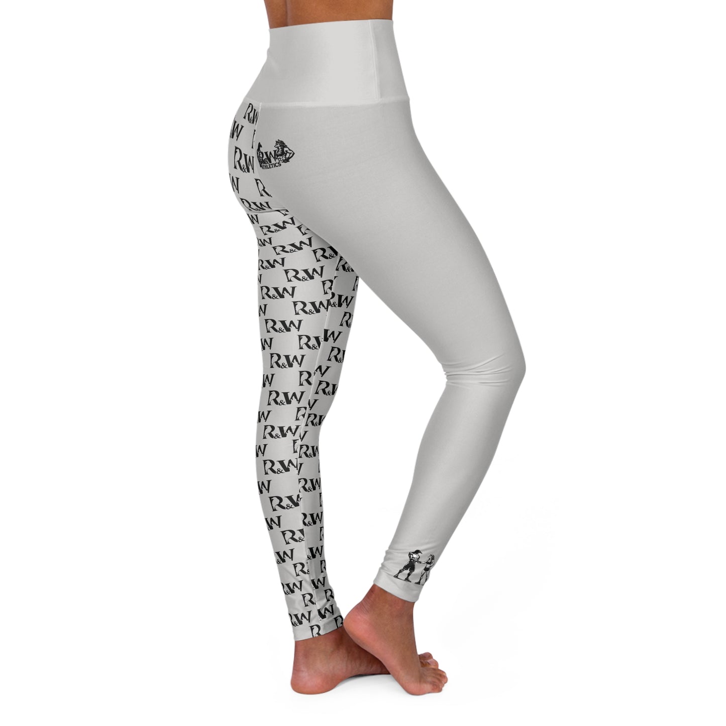 R&W Women's High-Waisted Yoga Leggings — Wolf Grey