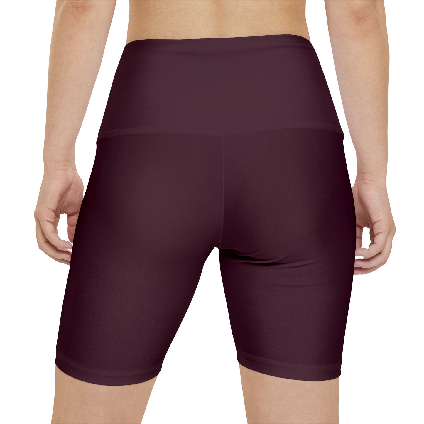 Women's Vino Viejo High-Waist Workout Shorts — Minimal Fitness Biker Shorts