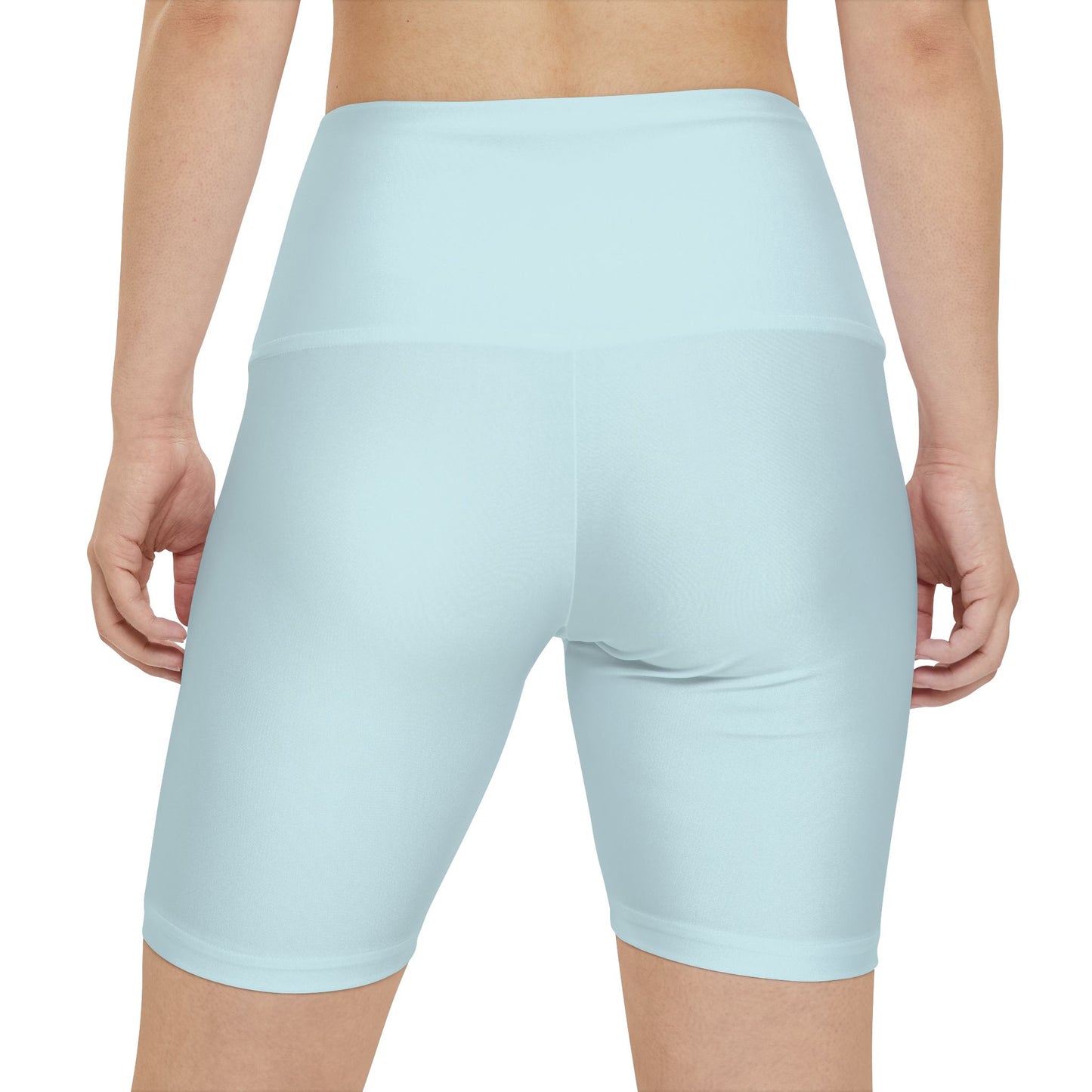 Women's Horizon High-Waist Workout Shorts — Minimal Fitness Biker Shorts