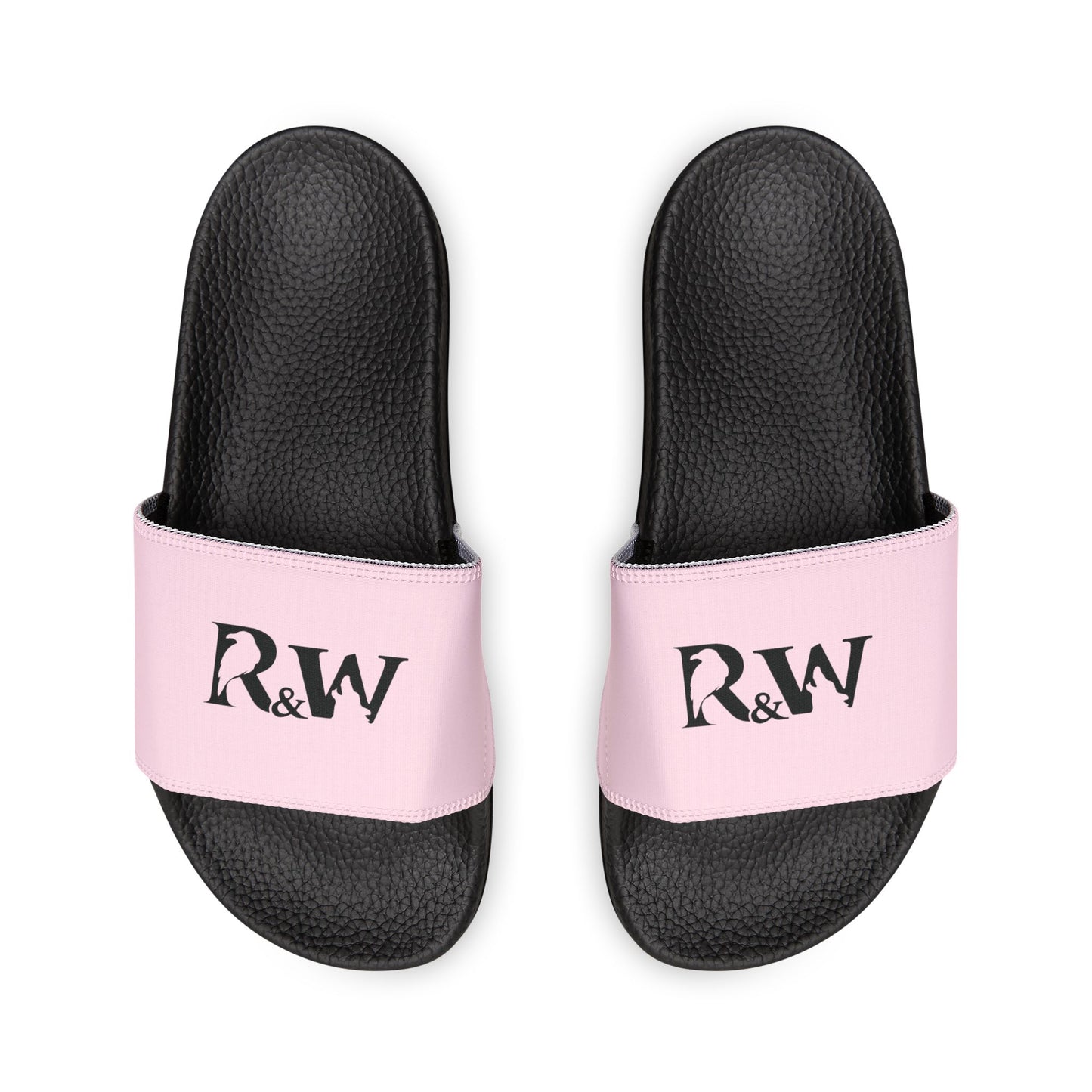 R&W Men's Slide Sandals — Performance Pink Casual Pool & Beach Slides