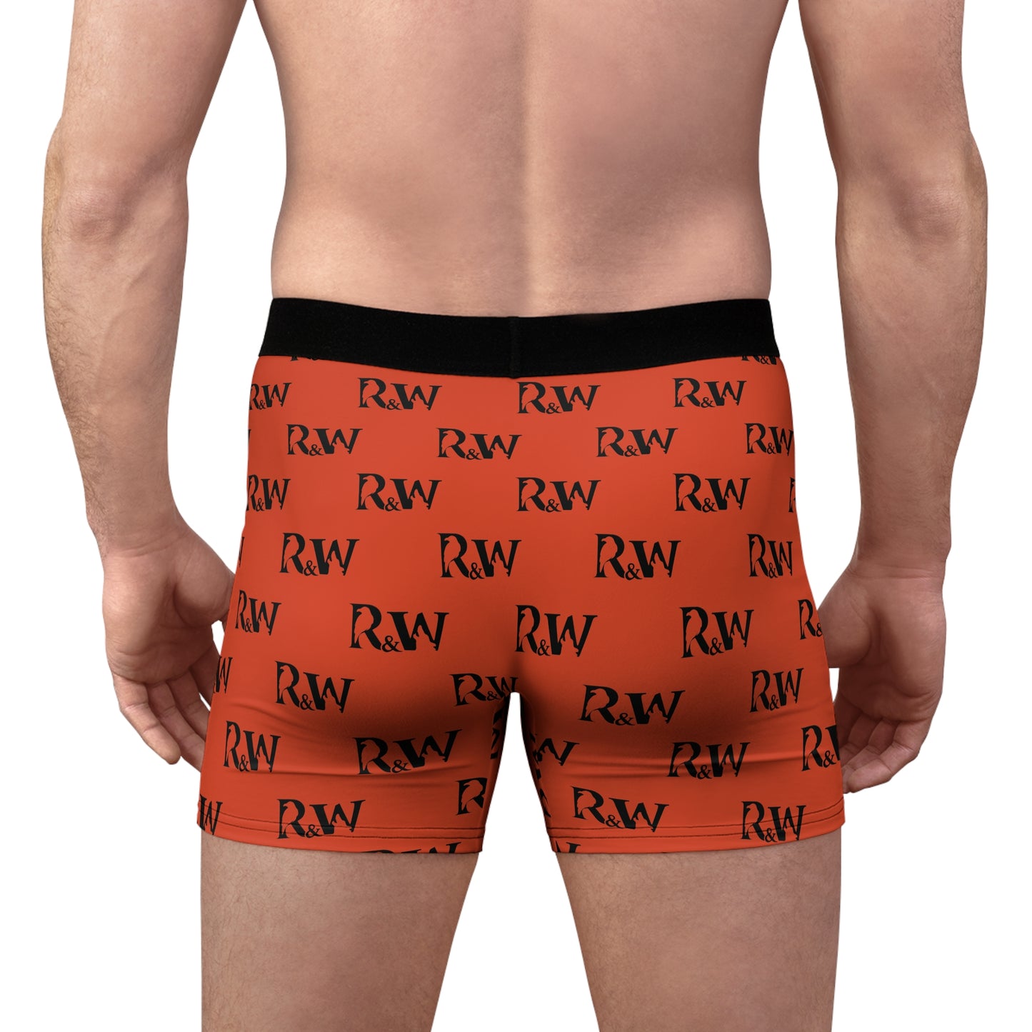 Men's Pattern Boxer Briefs — Rojo Rugiente I Men’s Underwear
