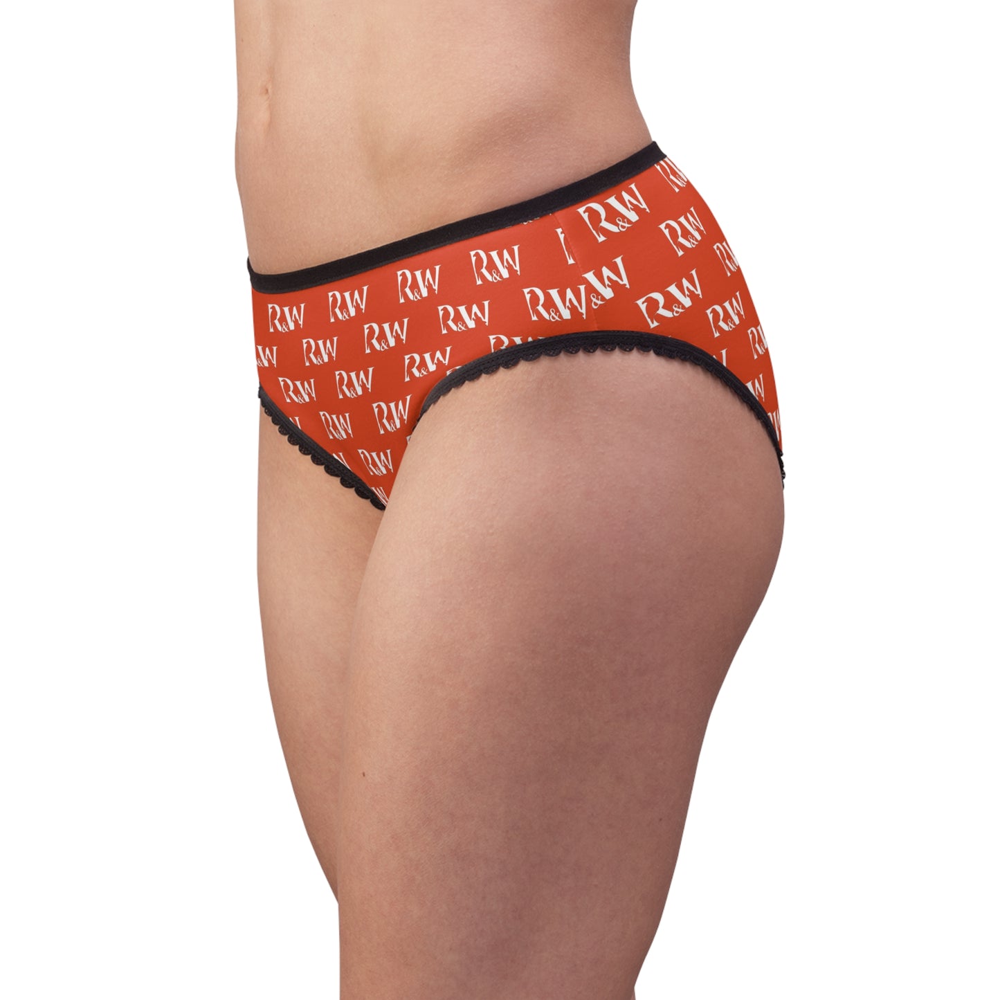Women's Pattern Briefs — Rojo Rugiente II