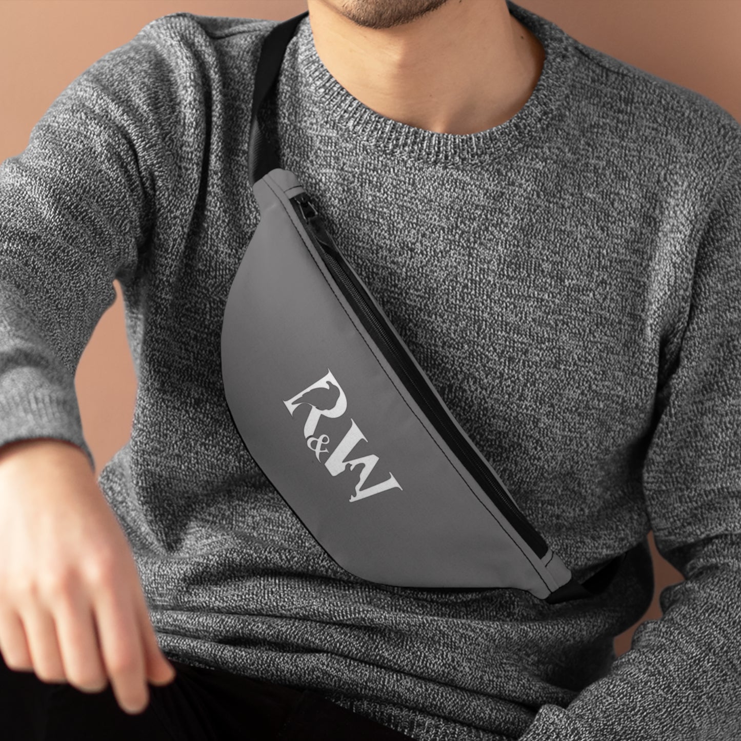 Fanny Pack — Monogram R&W Athletics Asphalt Grey Belt Bag