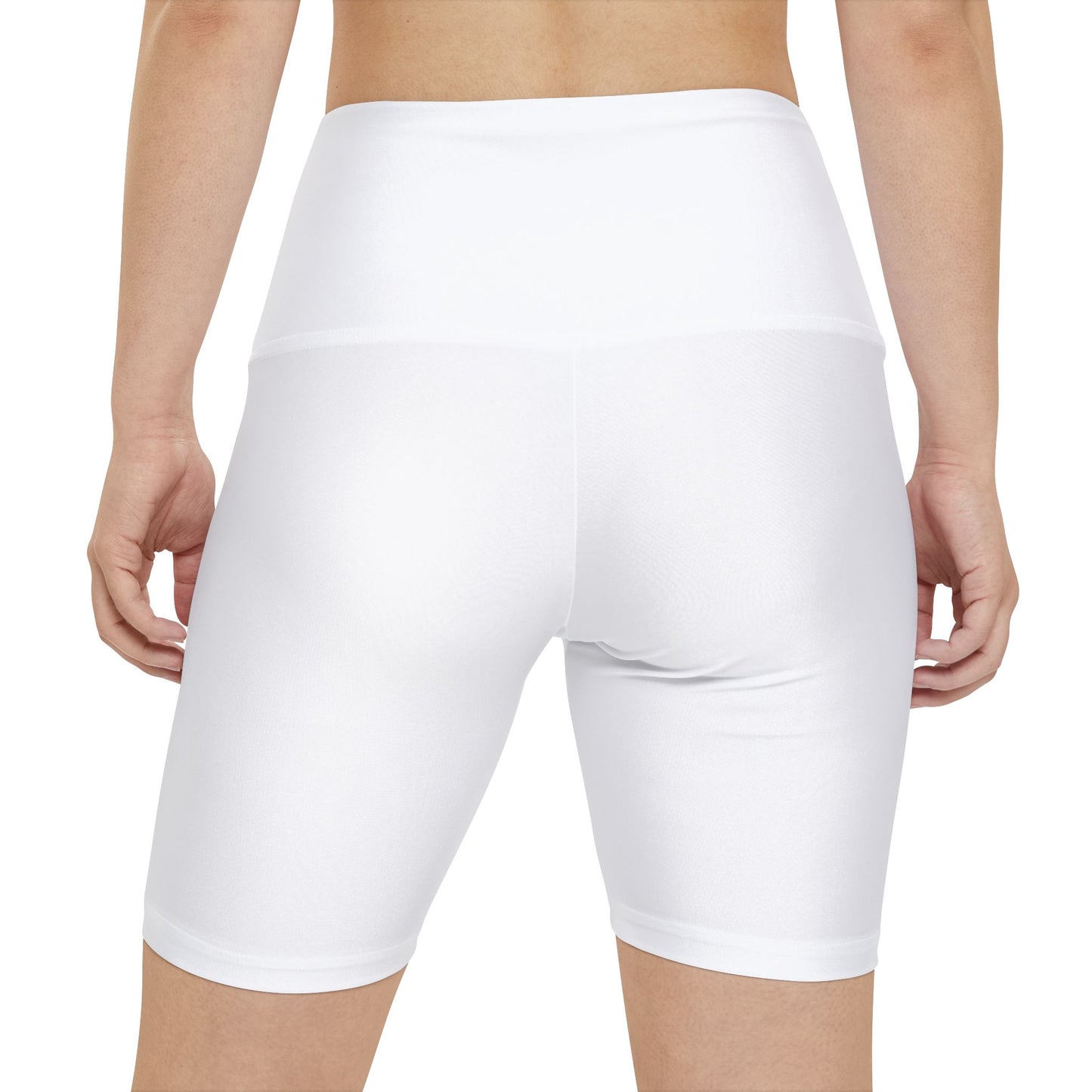 Women's Panda High-Waist Workout Shorts — Minimal Fitness Biker Shorts