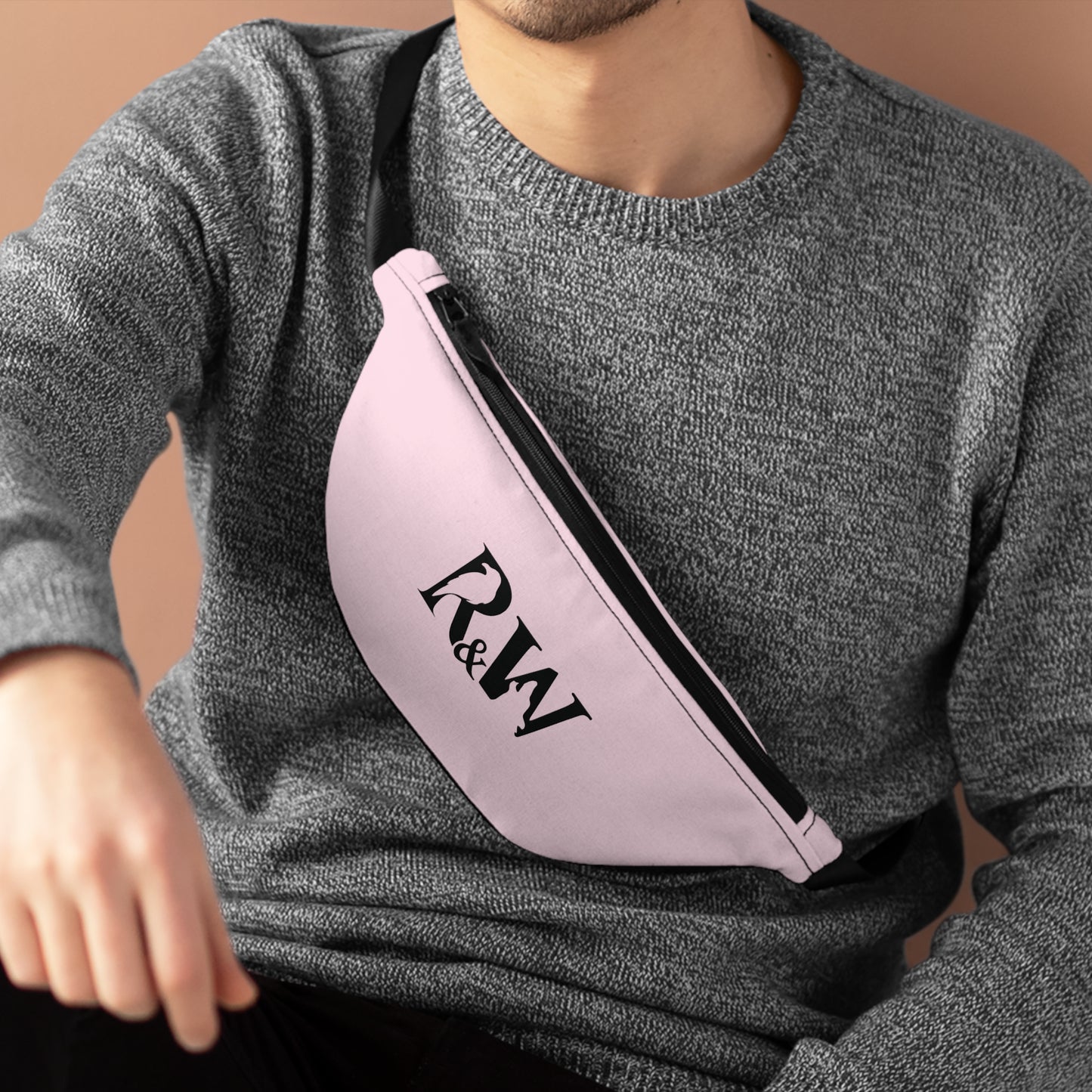 Fanny Pack — Monogram R&W Athletics Performance Pink Belt Bag