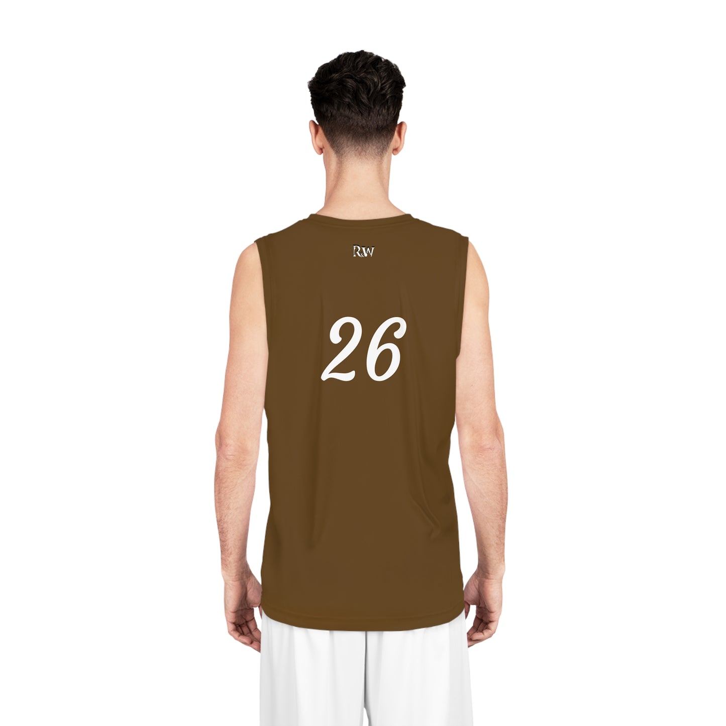 R&W Athletics "Tip Off" Basketball Jersey – Maduro Marrón