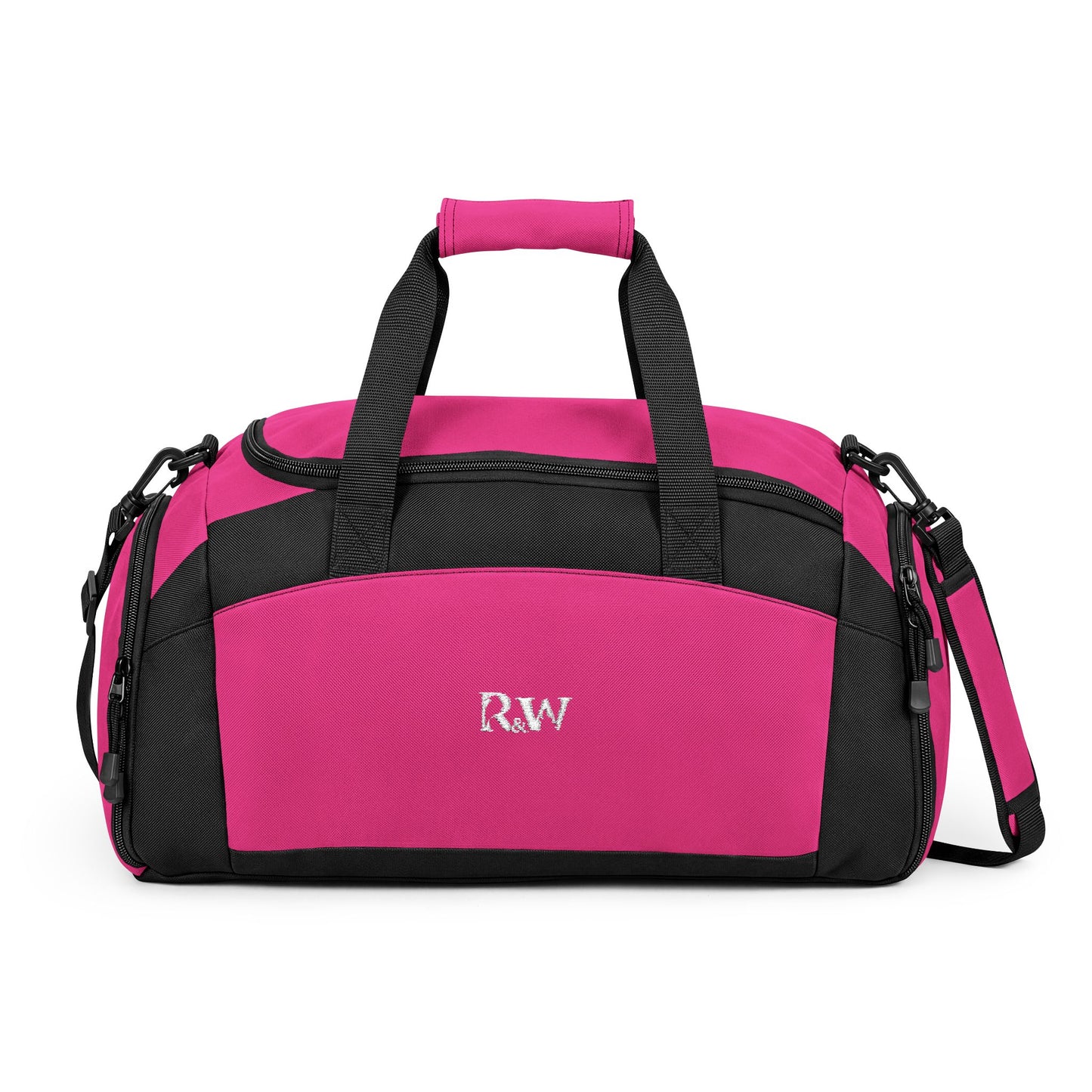 R&W Athletics Gym Bag — Durable Workout Duffle with Shoe & Gear Compartments