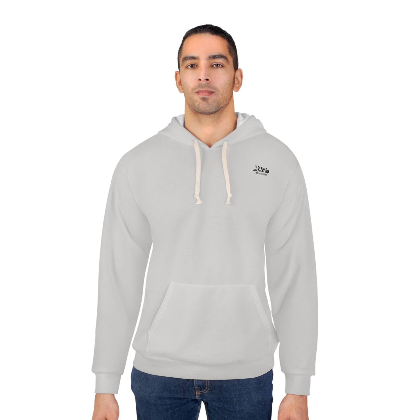 R&W Motorsport Minimalist Logo Hoodie (Wolf Grey)