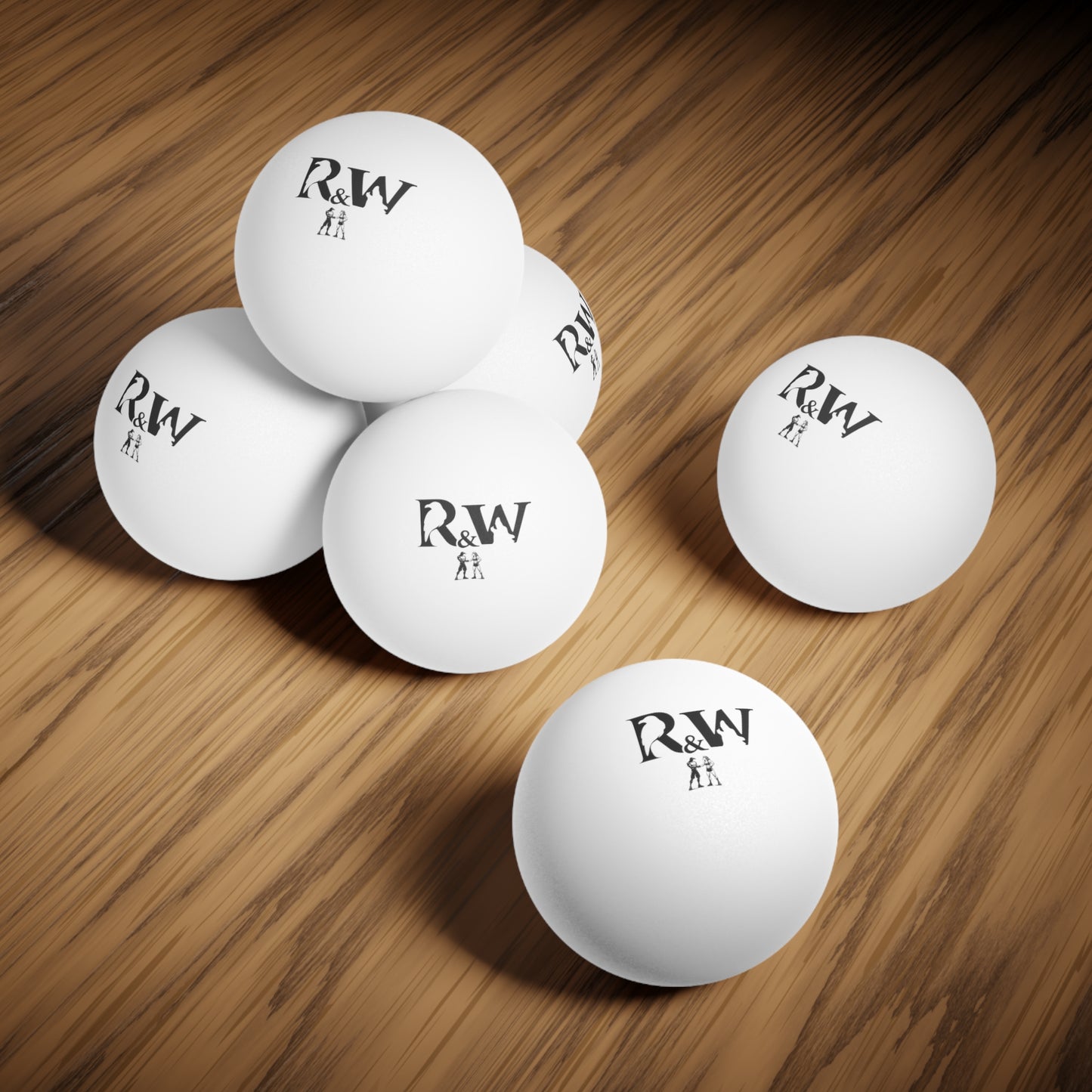 R&W Logo Pong Balls (6-Pack)