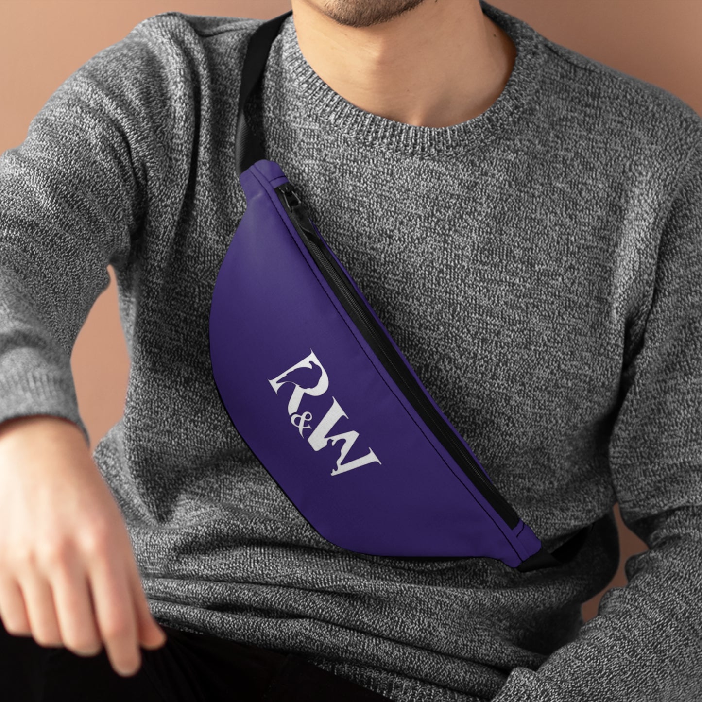 Fanny Pack — Monogram R&W Athletics Raven Belt Bag