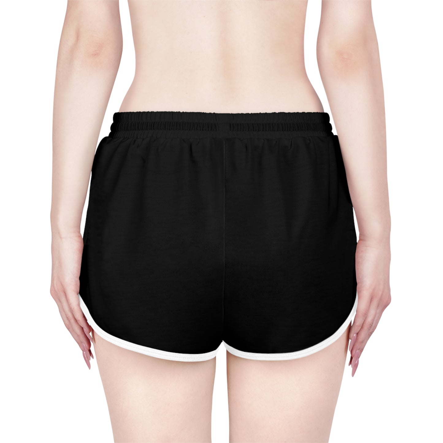 R&W Athletics Minimalist Logo Women's Relaxed Shorts — Tarmac Black