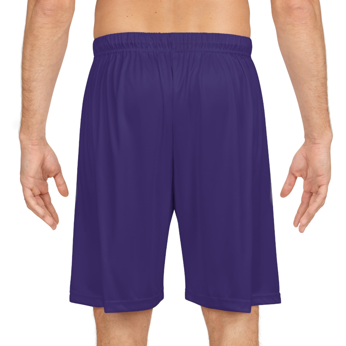 R&W Athletics Teamwork Logo Basketball Shorts—Raven