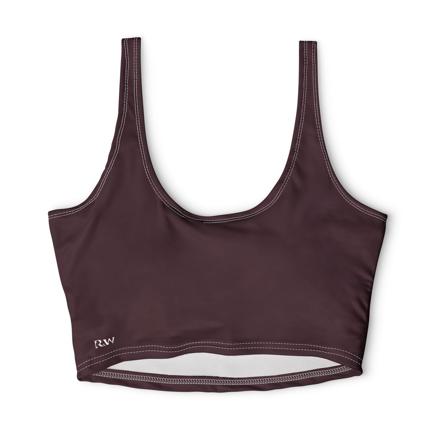 R&W Women's Monogram Sports Bra Athletic top — Vino Viejo