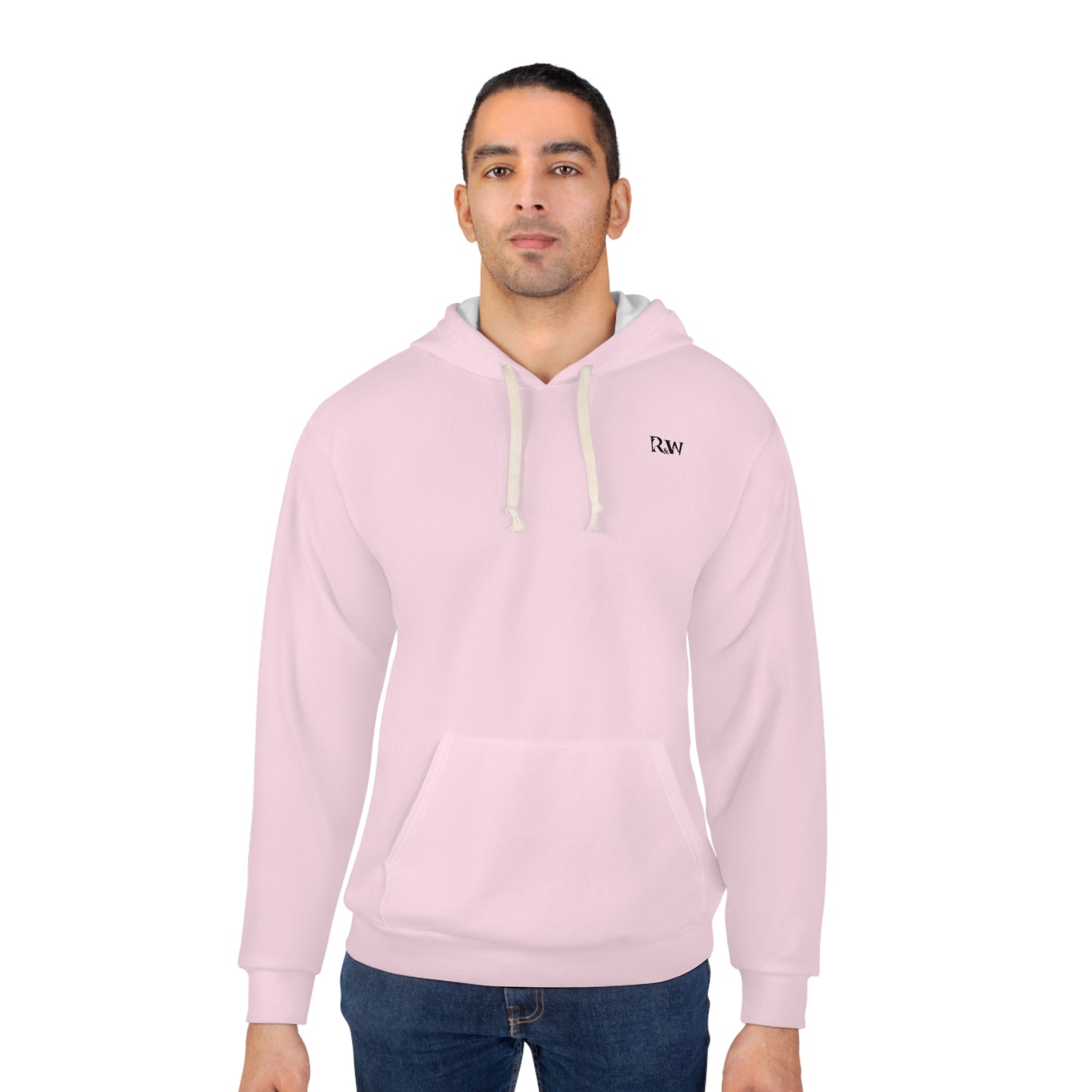 R&W Athletics Minimalist Logo Hoodie (Performance Pink)