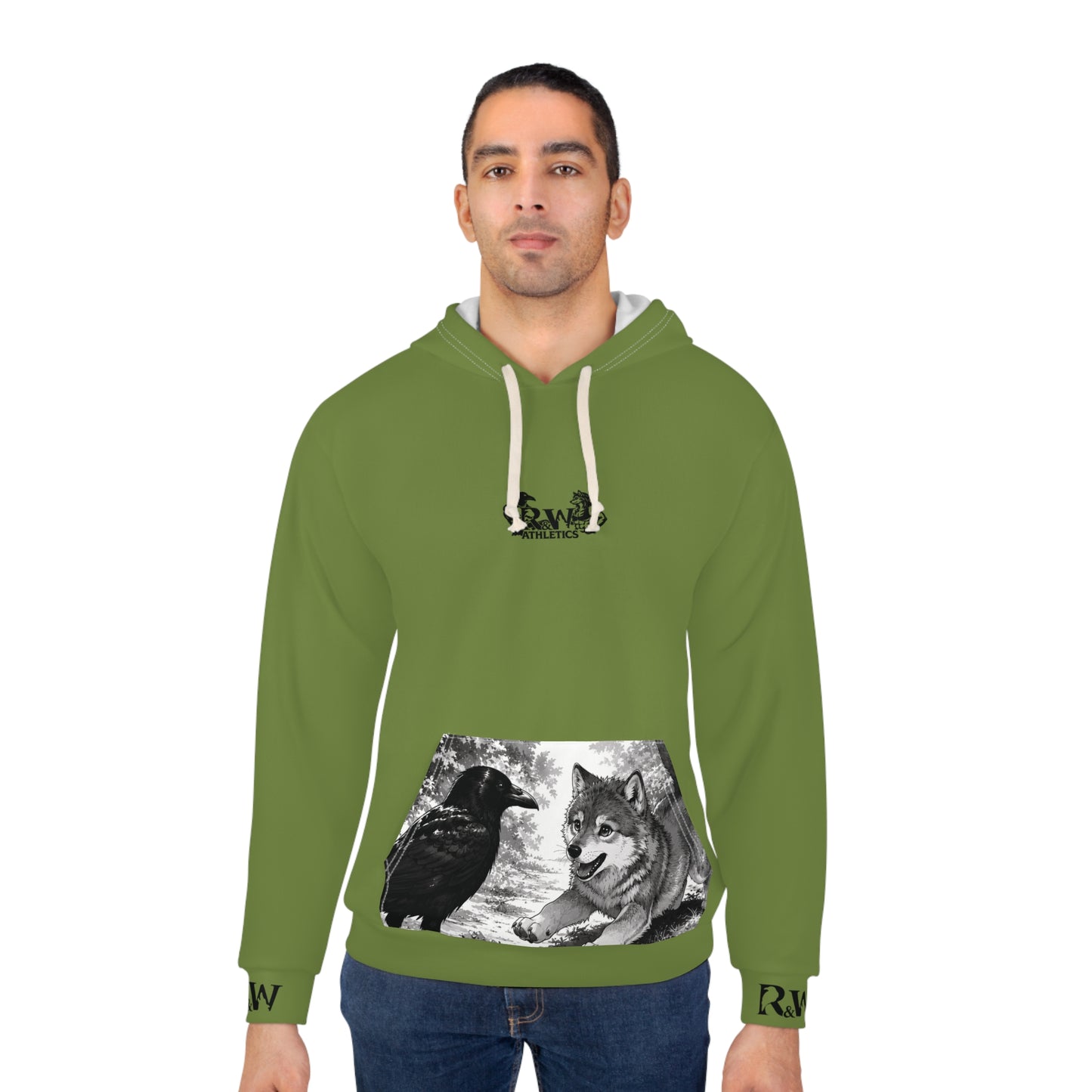 R&W Athletics Graphic Hoodie — "Origin Story" Tomillo Tranquilo Comic Panel Pullover