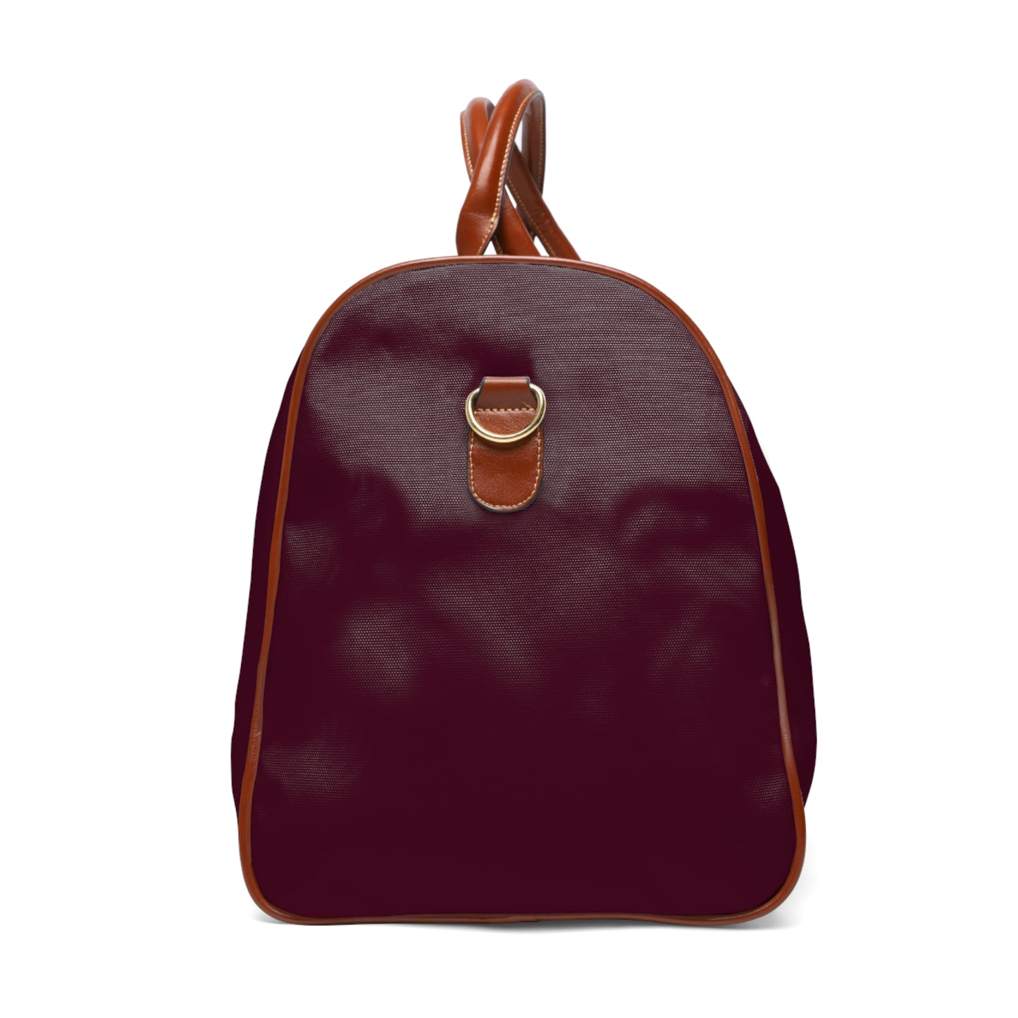 Monogram Waterproof Travel Duffle Bag – Vino Viejo with Brown Trim
