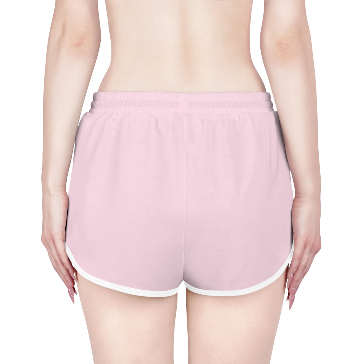 R&W Women's Minimalist Logo Relaxed Shorts — Performance Pink