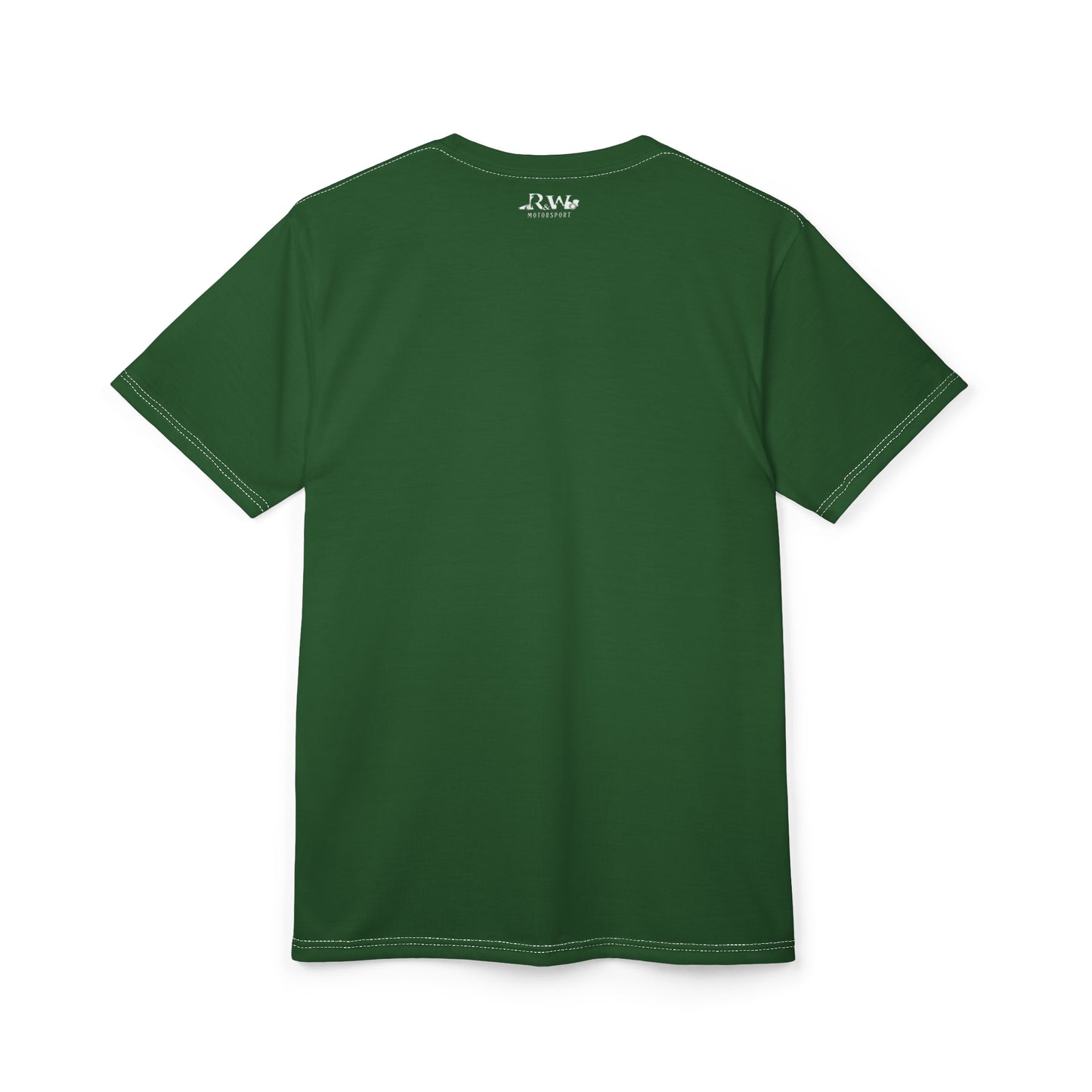 R&W Motorsport "Team Motto" Graphic Tee — Verde Valiosa Vintage Gothic Comic Panel T-Shirt