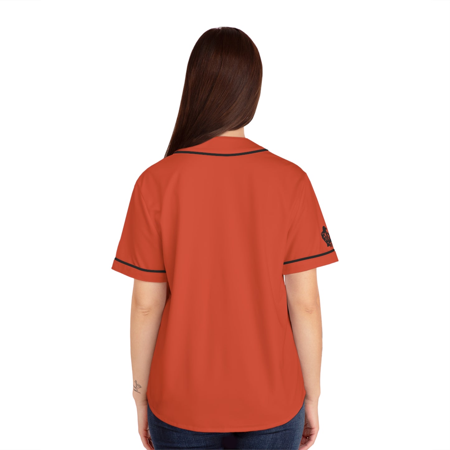 R&W Women's "Opening Day" Baseball Jersey — Rojo Rugiente I
