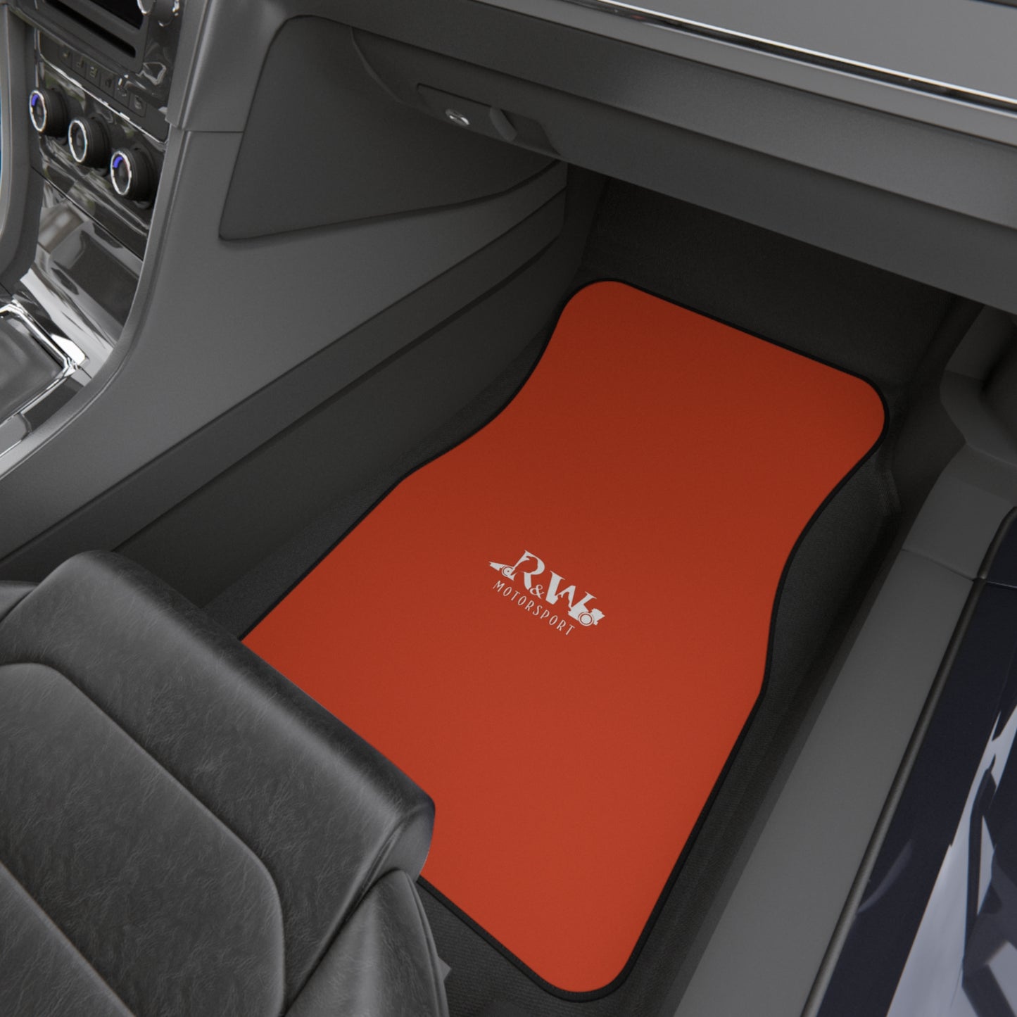R&W Motorsport Front Car Mats – Rojo Rugiente II (Front Pair Only)