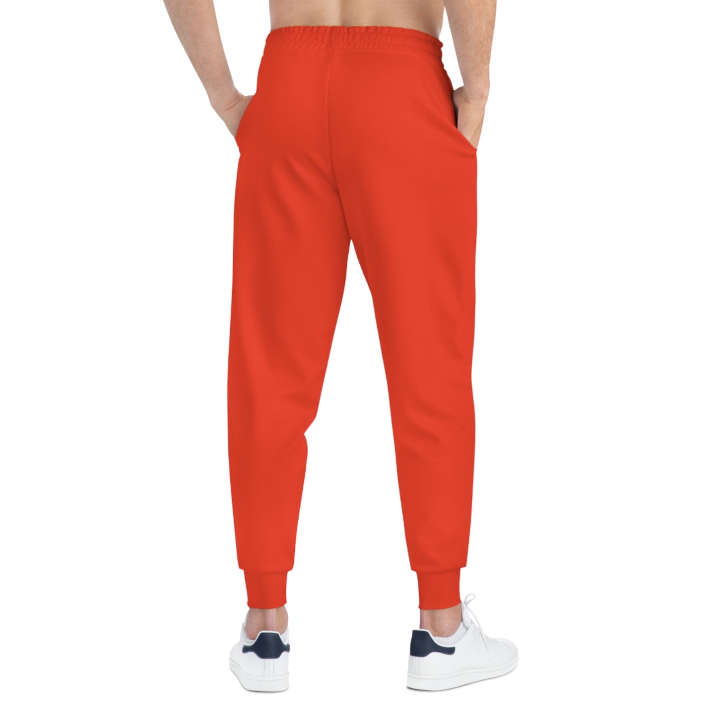 R&W Athletics Minimalist Logo Jogger Sweatpants (Rojo Rugiente I)