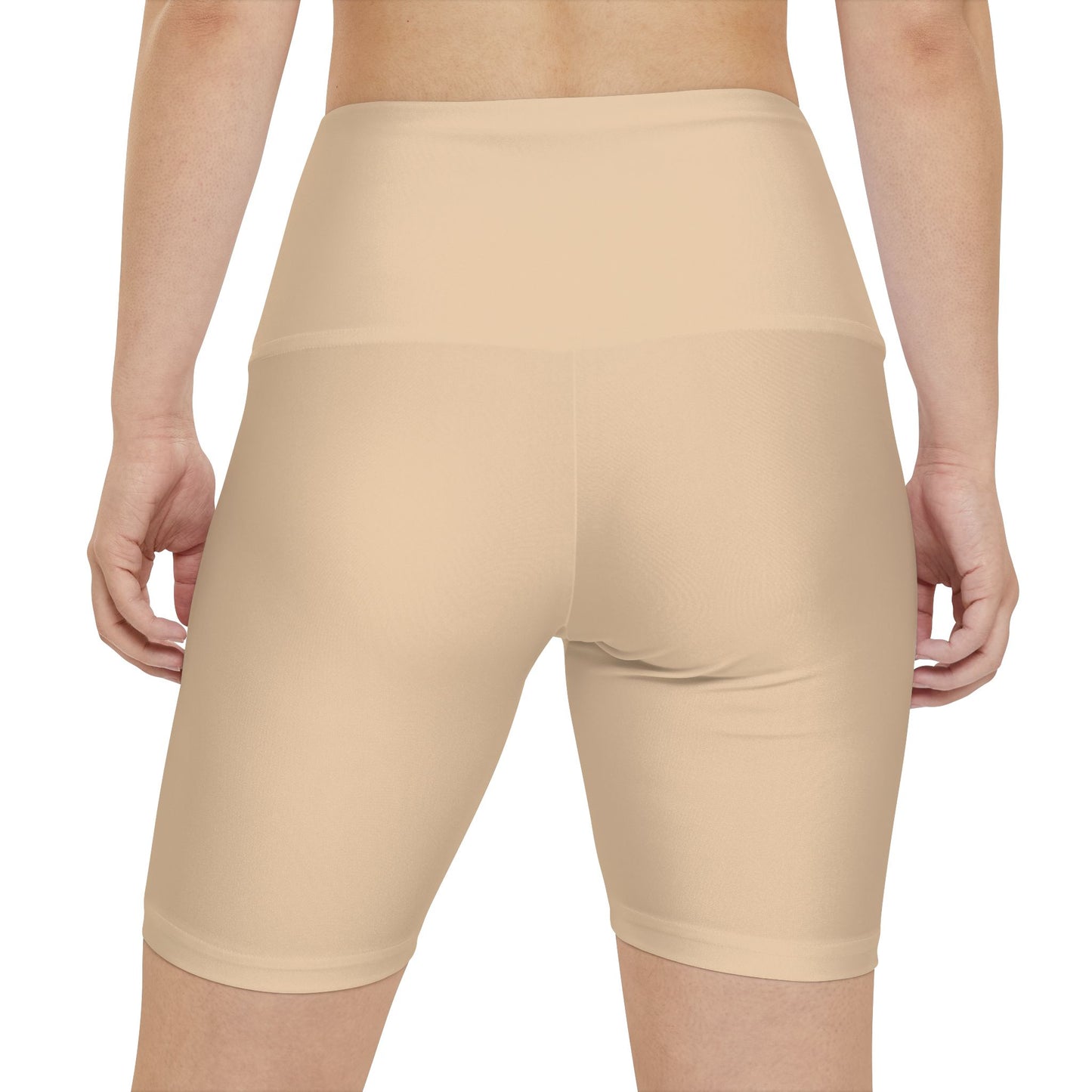 Women's Dakar Dunes High-Waist Workout Shorts — Minimal Fitness Biker Shorts