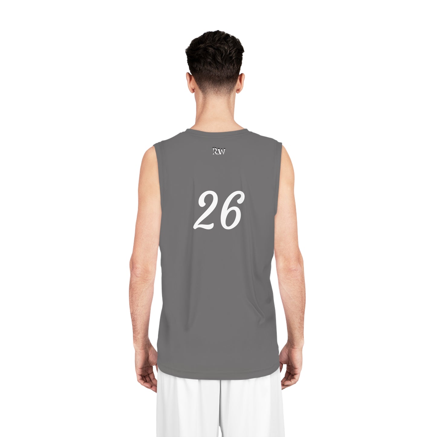 R&W Athletics "Tip Off" Basketball Jersey – Asphalt Grey