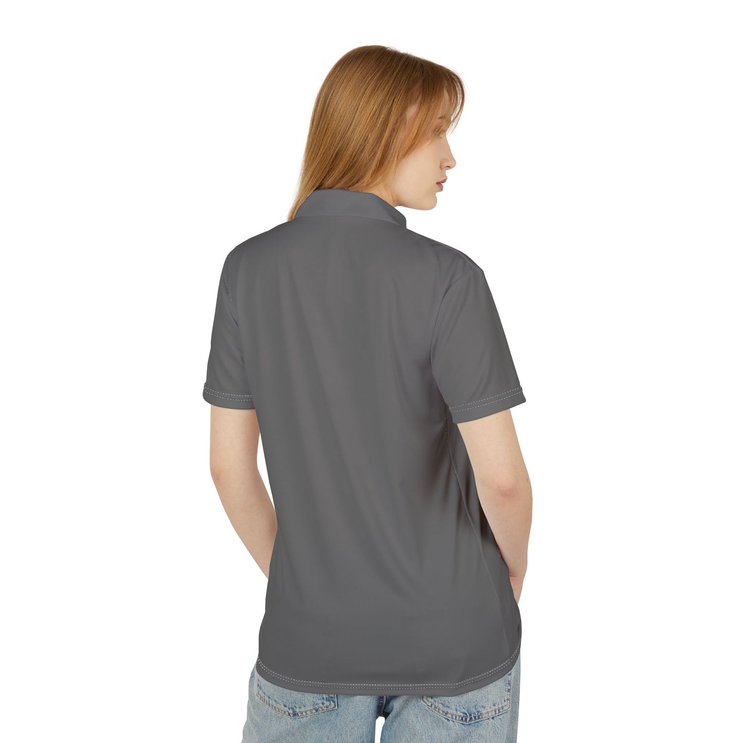 R&W Athletics Classic Polo—Asphalt Grey