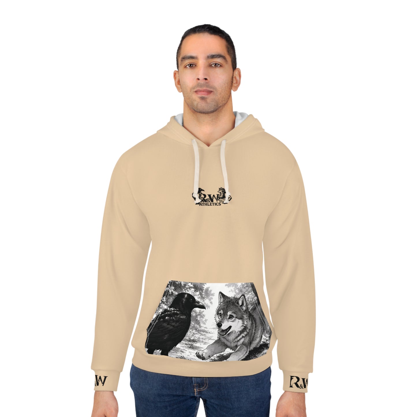 R&W Athletics Graphic Hoodie — "Origin Story" Dakar Dunes Comic Panel Pullover