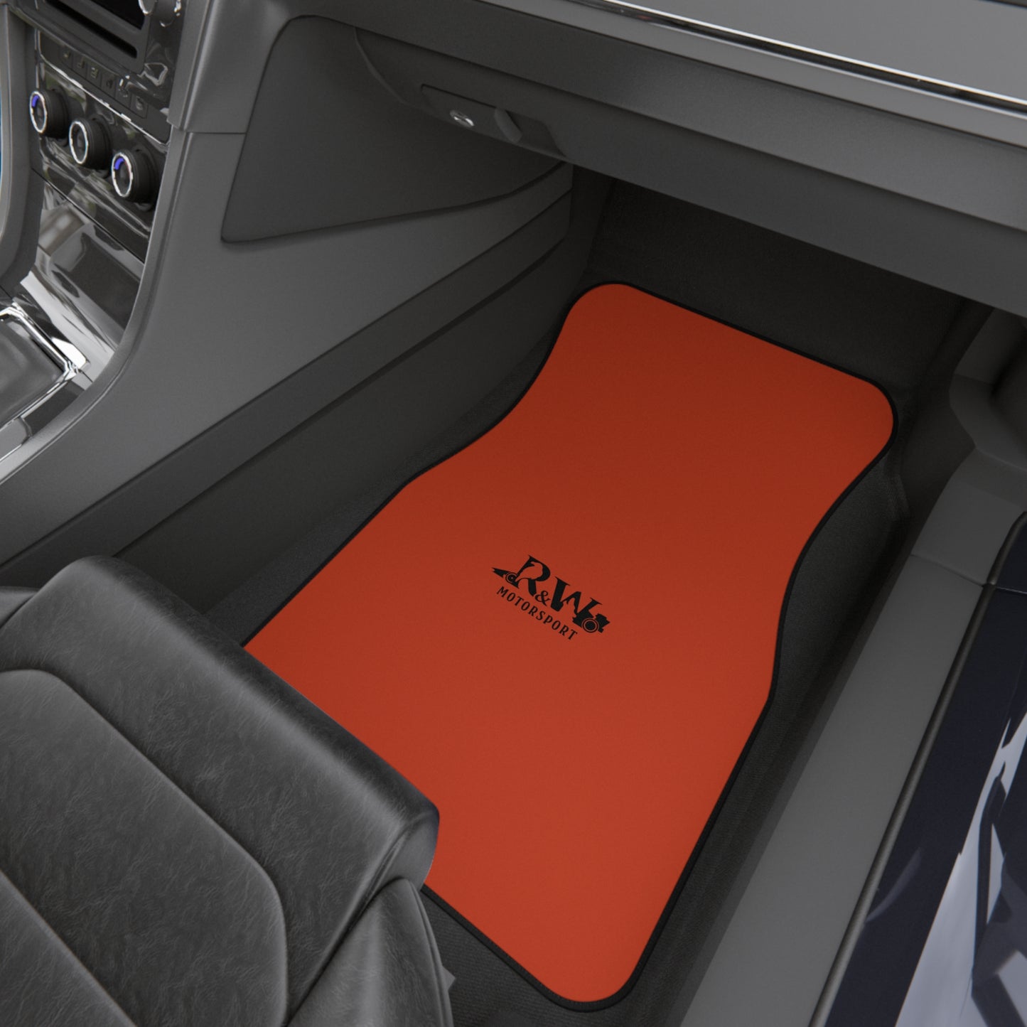 R&W Motorsport Front Car Mats – Rojo Rugiente I (Front Pair Only)