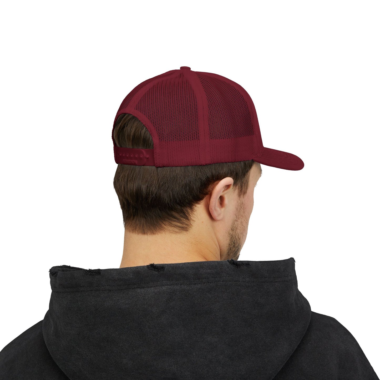 Copy of R&W Athletics Embroidered Mesh Trucker Cap — Vintage Snapback Mesh Hat