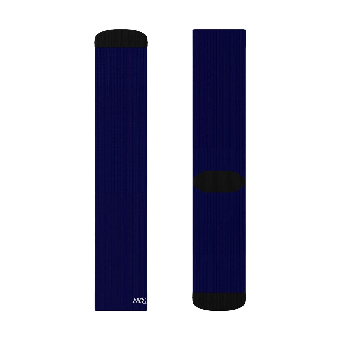 R&W Athletics Small Logo Socks - Noble Navy