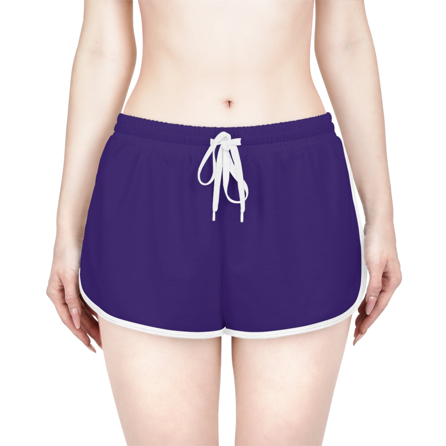 R&W Women's Minimalist Logo Relaxed Shorts — Raven