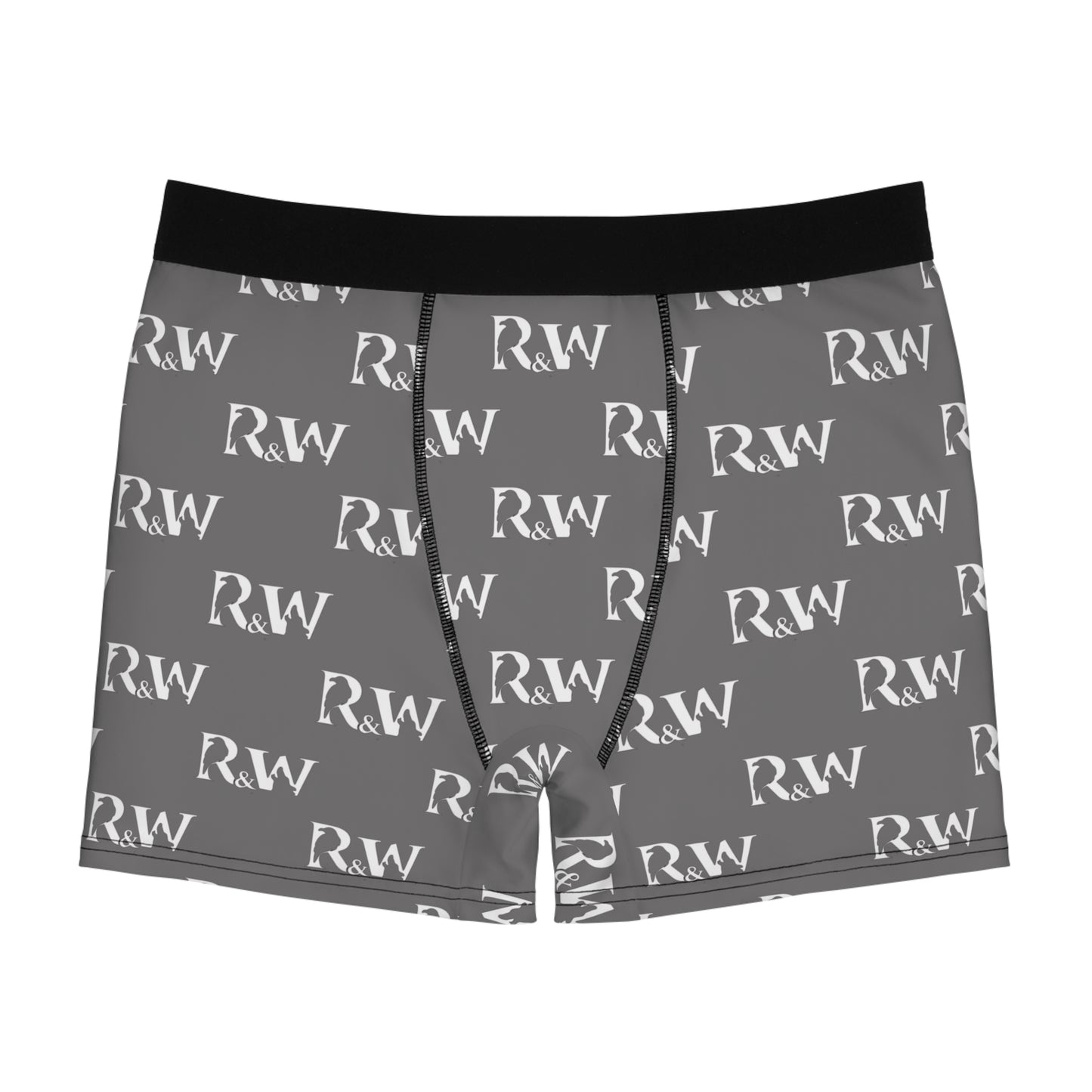 Men's Pattern Boxer Briefs —Asphalt Grey Men’s Underwear
