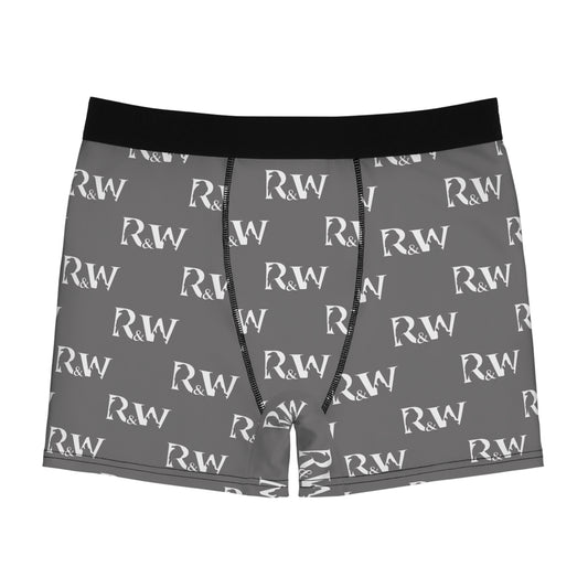 Men's Pattern Boxer Briefs —Asphalt Grey Men’s Underwear
