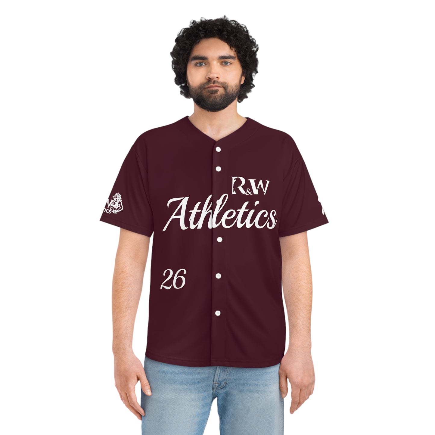 R&W Athletics Men's "Opening Day" Baseball Jersey — Vino Viejo