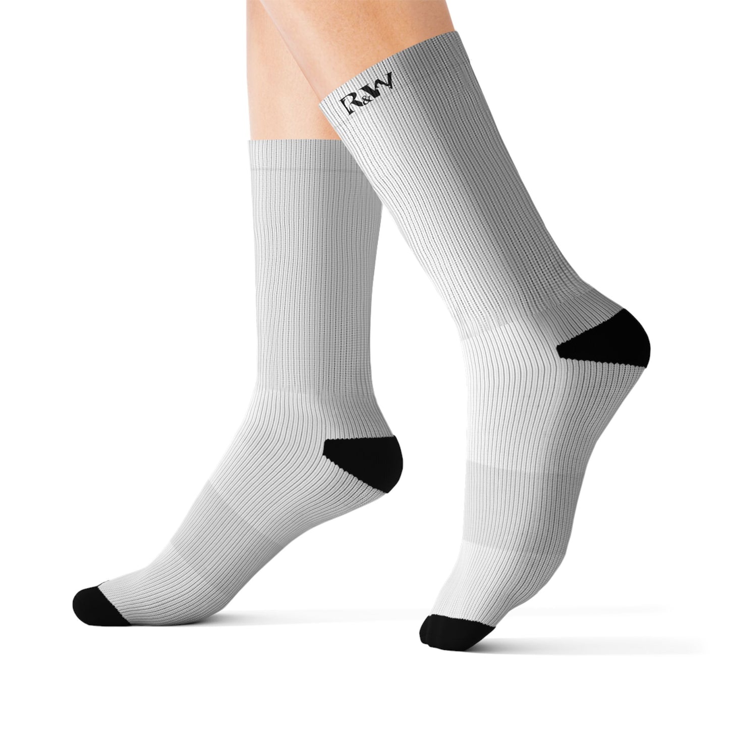 R&W Athletics Small Logo Socks - Panda