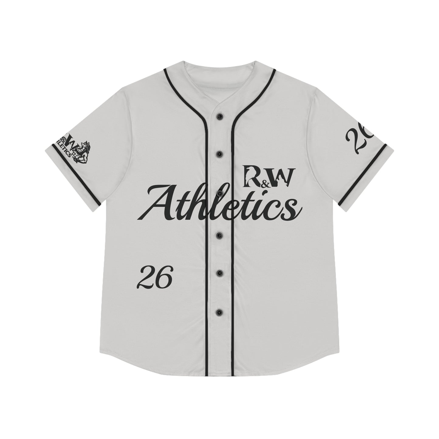 R&W Women's "Opening Day" Baseball Jersey — Wolf Grey