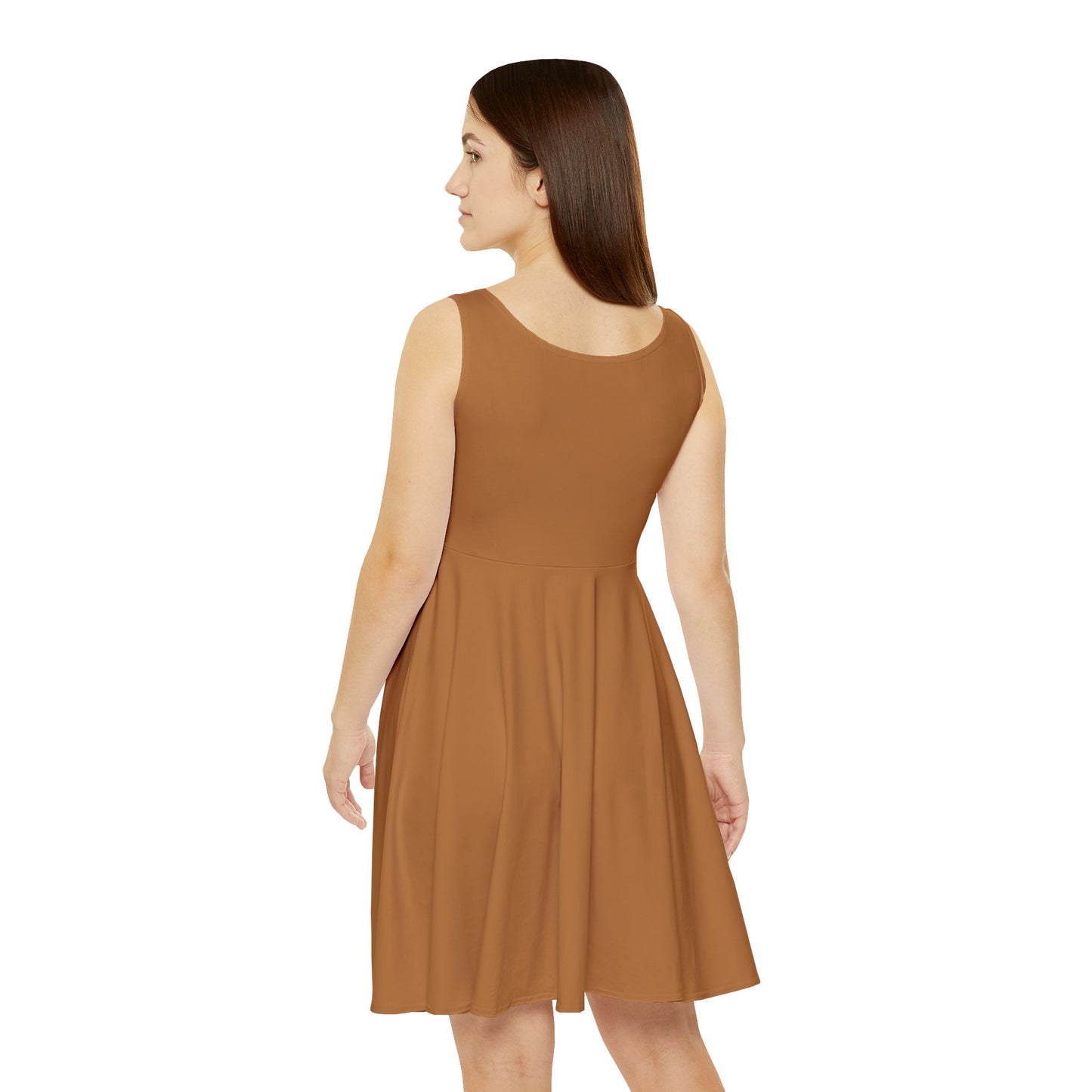 Cuero Cómodo Women's Skater Dress — Classic Scoop Neck A-Line Summer Dress