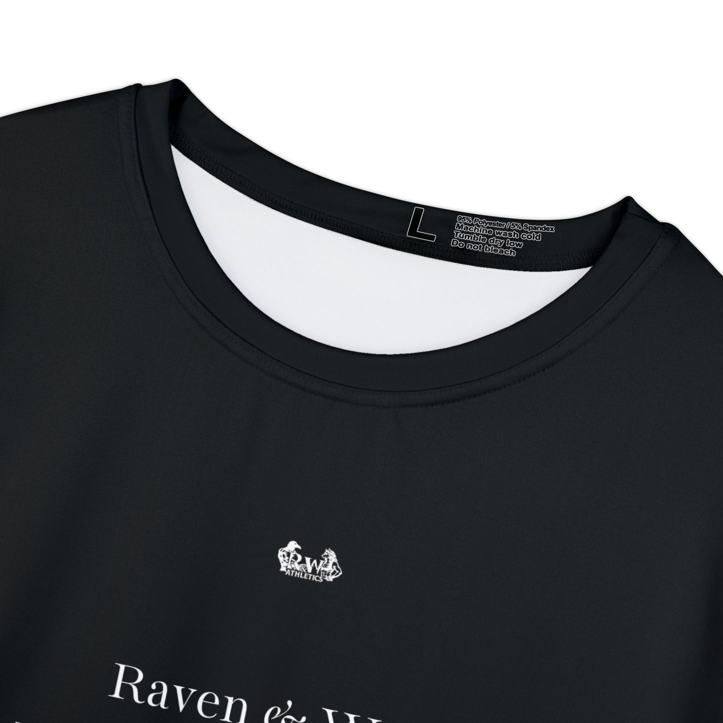 Women's Raven & Wolf "Origin Story" Vintage Comic Graphic Tee — Tarmac Black