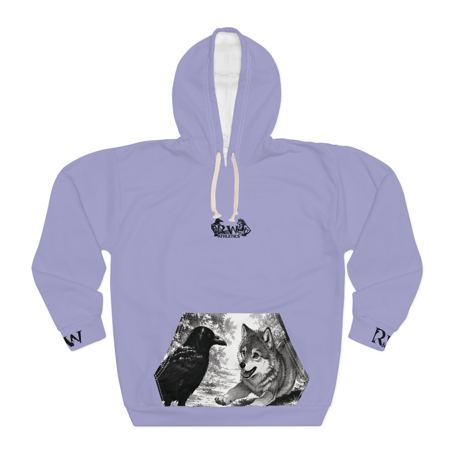 R&W Athletics Graphic Hoodie — "Origin Story" Amore II Comic Panel Pullover
