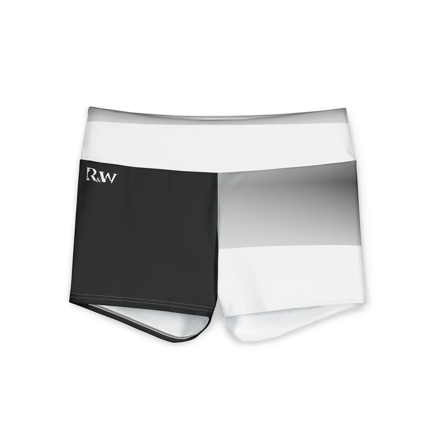 R&W Women's Lightweight Yoga Shorts - Tarmac Black