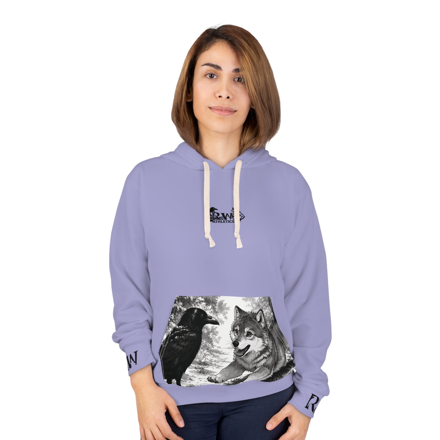 R&W Athletics Graphic Hoodie — "Origin Story" Amore II Comic Panel Pullover