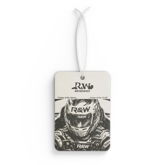 R&W Motorsport Racer Helmet Car Air Freshener — Vintage Racing Scent